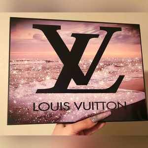 Designer inspired 8 1/2"x11" Framed Wall Art